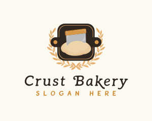 Bakery Dough Wreath logo design