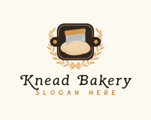 Bakery Dough Wreath logo design