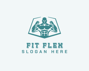 Weightlifter Muscle Workout logo