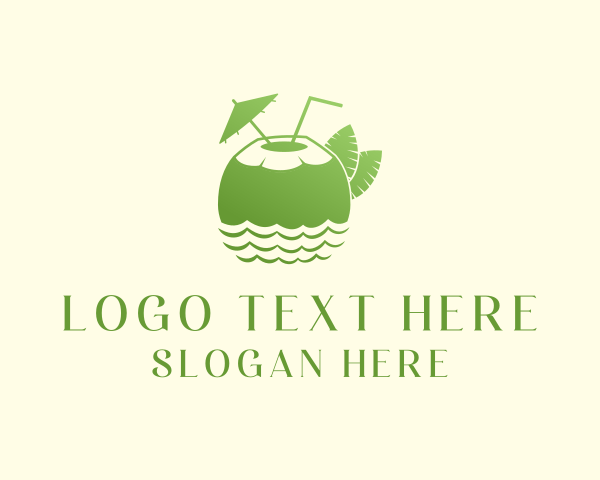 Coco Water logo example 2