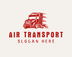 Cargo Trucking Logistics logo design