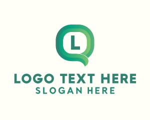 Social Media - Social Chat App logo design