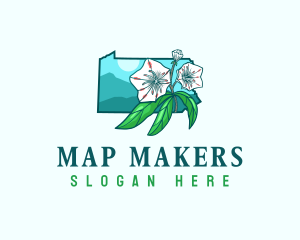 Pennsylvania Flower Plant logo design