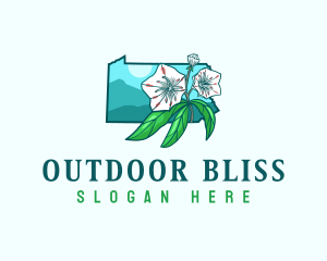 Pennsylvania Flower Plant logo design