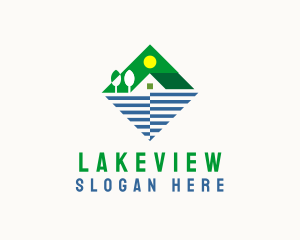 Lake House Realty logo design