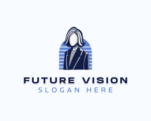 Female Professional Consultant logo