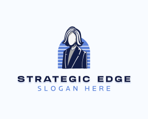 Female Professional Consultant logo