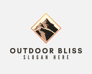 Alpine Outdoor Adventure  logo design