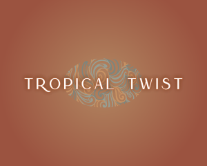 Tropical Wave Boutique logo design