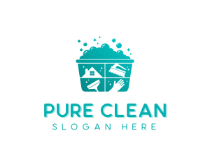 Cleaning Products Disinfection logo design