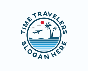 Tropical Island Travel logo design