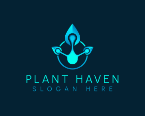 Biotech Plant Science logo design