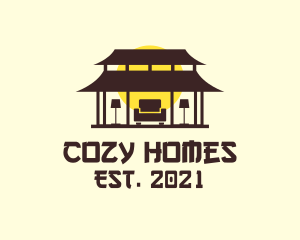 Asian Home Furnishing logo design