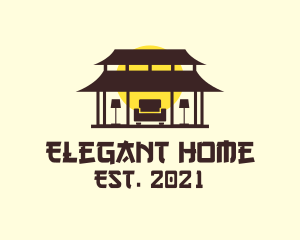 Asian Home Furnishing logo design