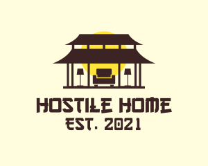 Asian Home Furnishing logo design