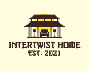 Asian Home Furnishing logo design