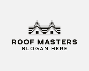 House Roof Renovation logo design