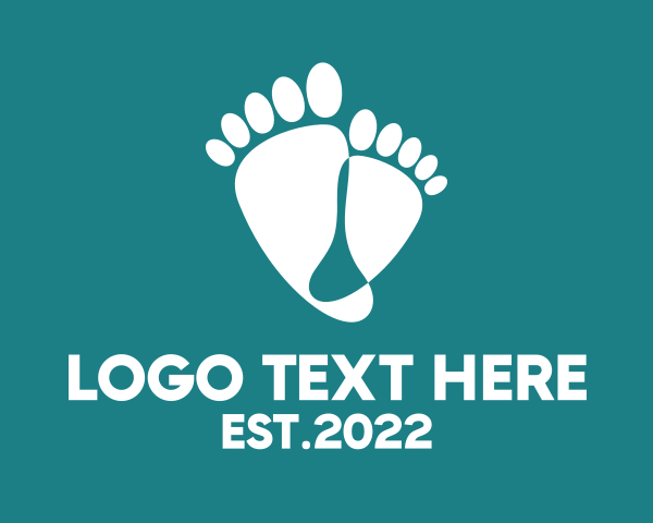 Toes logo example 4