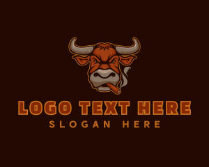 Bull Cigar Smoke logo