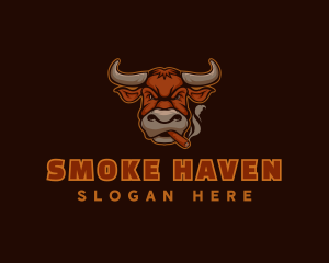 Bull Cigar Smoke logo