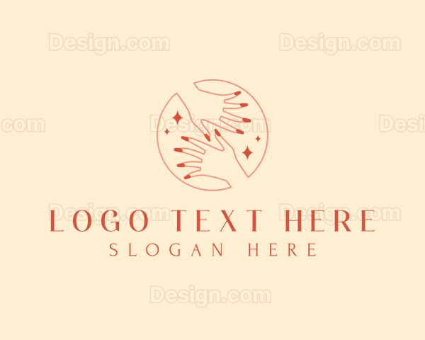 Elegant Nail Salon Logo