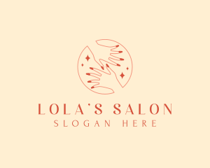 Elegant Nail Salon  logo design