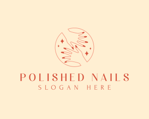 Elegant Nail Salon  logo design