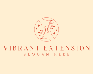 Elegant Nail Salon  logo design