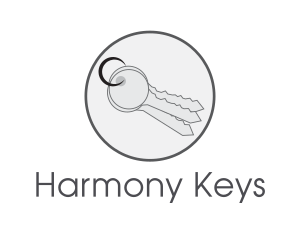 Gray Keys Locksmith logo design