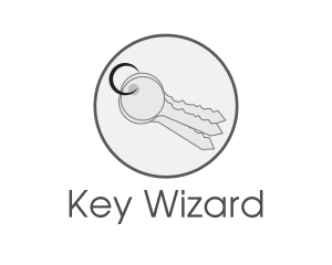 Gray Keys Locksmith logo design