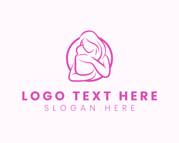 Breast Feeding logo example 4