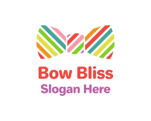 Rainbow Bow Tie logo