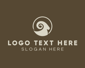 Big Horn Ram Sheep logo