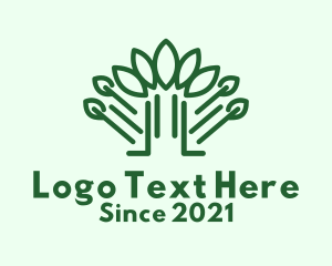 Green Forest Nature  logo