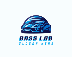 Sports Car Automobile logo design