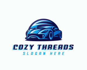 Sports Car Automobile logo design