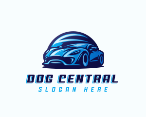 Sports Car Automobile logo design