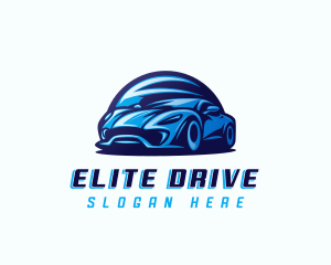 Sports Car Automobile logo design