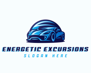 Sports Car Automobile logo design