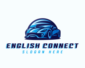 Sports Car Automobile logo design