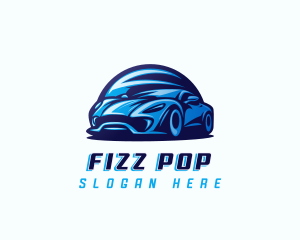 Sports Car Automobile logo design