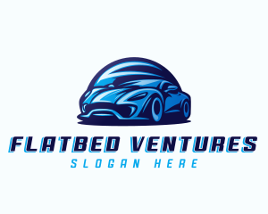 Sports Car Automobile logo design