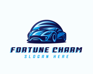 Sports Car Automobile logo design