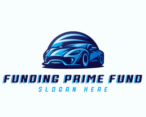 Sports Car Automobile logo design