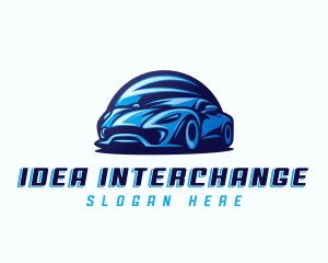 Sports Car Automobile logo design