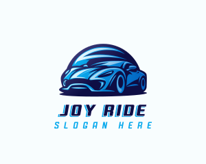 Sports Car Automobile logo design