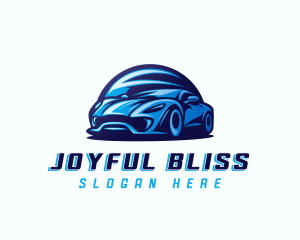 Sports Car Automobile logo design