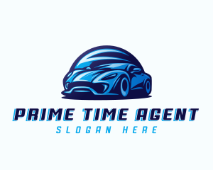 Sports Car Automobile logo design