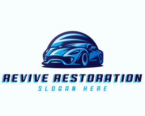 Sports Car Automobile logo
