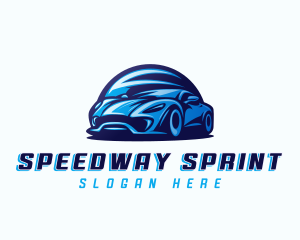 Sports Car Automobile logo design